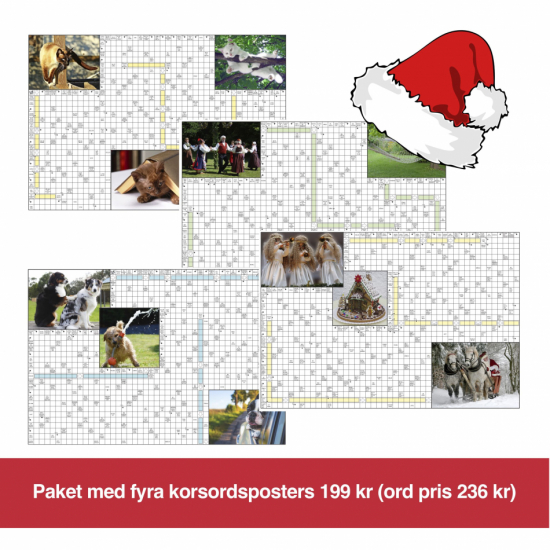 Korsordsposters paket